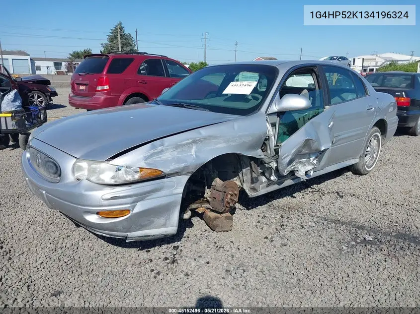 2003 Buick Lesabre Custom VIN: 1G4HP52K134196324 Lot: 45152496