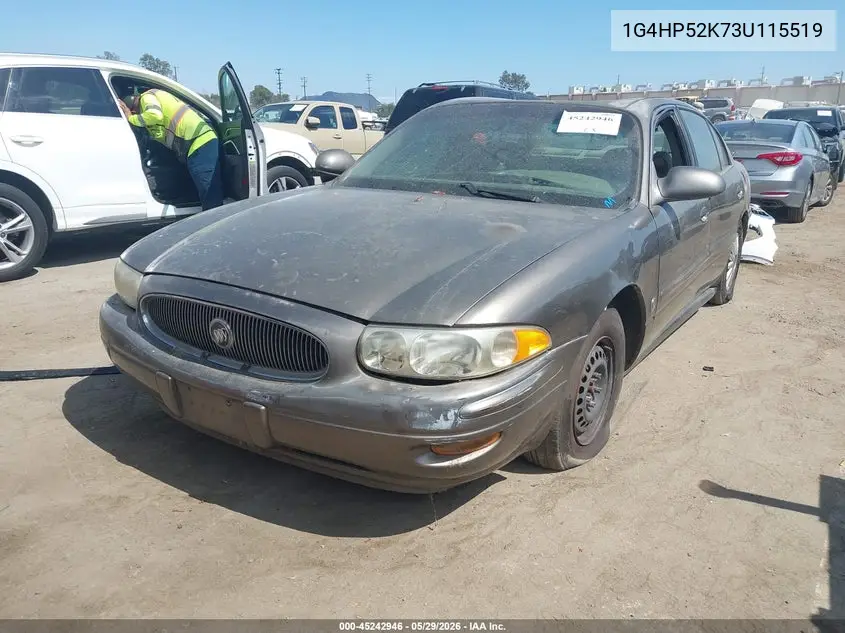 2003 Buick Lesabre Custom VIN: 1G4HP52K73U115519 Lot: 45242946
