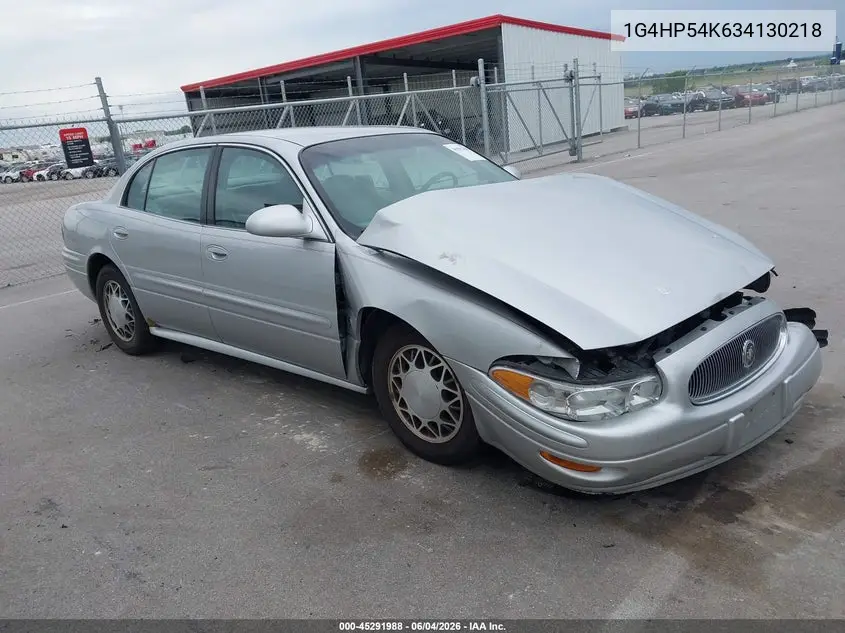 2003 Buick Lesabre Custom VIN: 1G4HP54K634130218 Lot: 45291988