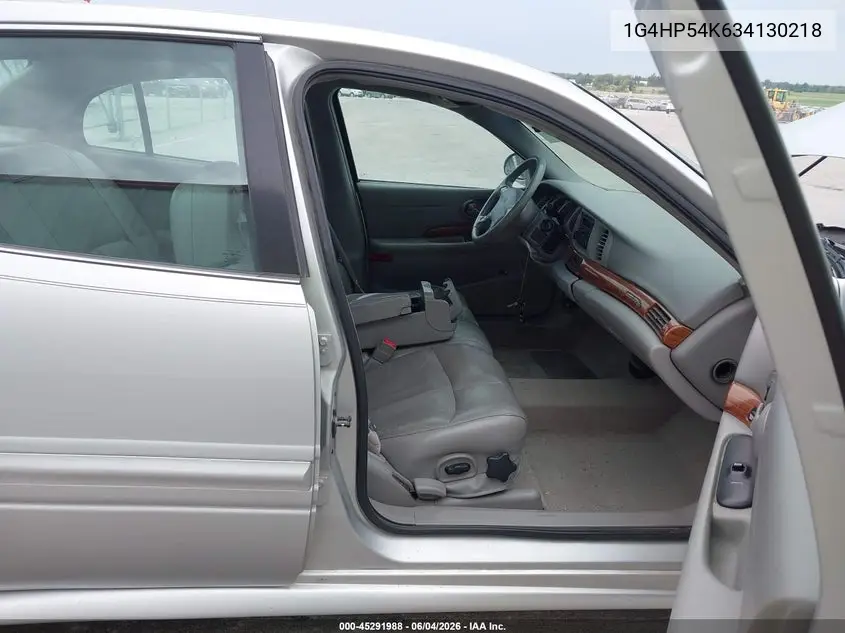 2003 Buick Lesabre Custom VIN: 1G4HP54K634130218 Lot: 45291988
