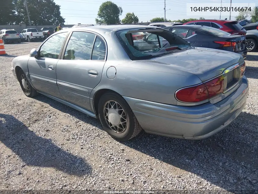 2003 Buick Lesabre Custom VIN: 1G4HP54K33U166674 Lot: 45334546