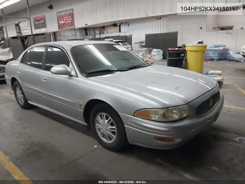 2003 Buick Lesabre Custom VIN: 1G4HP52KX34150197 Lot: 45364223