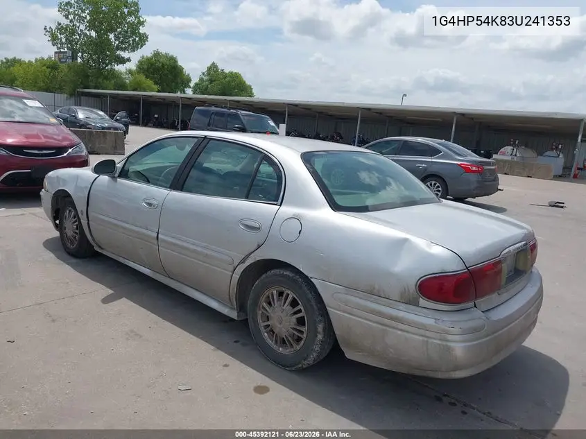 2003 Buick Lesabre Custom VIN: 1G4HP54K83U241353 Lot: 45392121