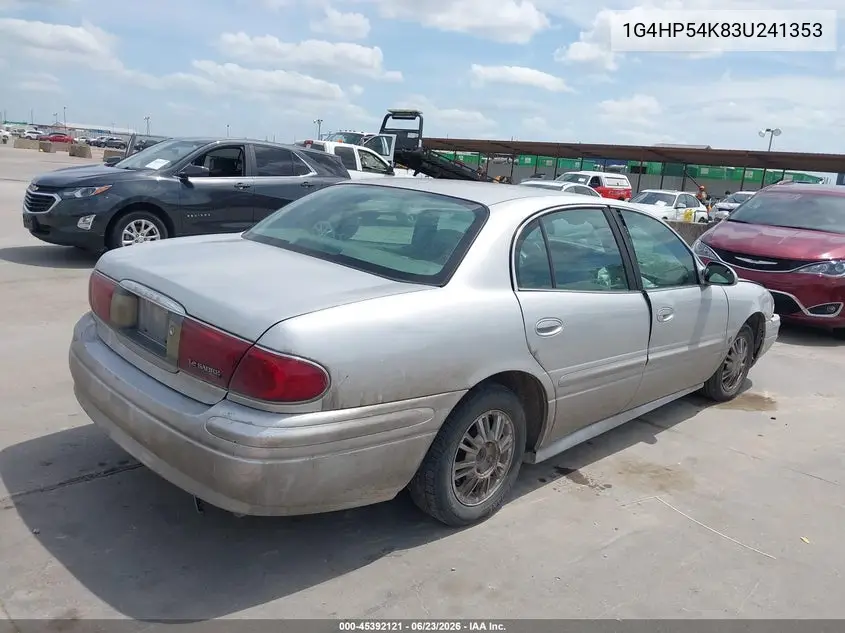 2003 Buick Lesabre Custom VIN: 1G4HP54K83U241353 Lot: 45392121