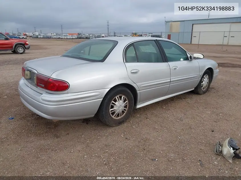 2003 Buick Lesabre Custom VIN: 1G4HP52K334198883 Lot: 45422678