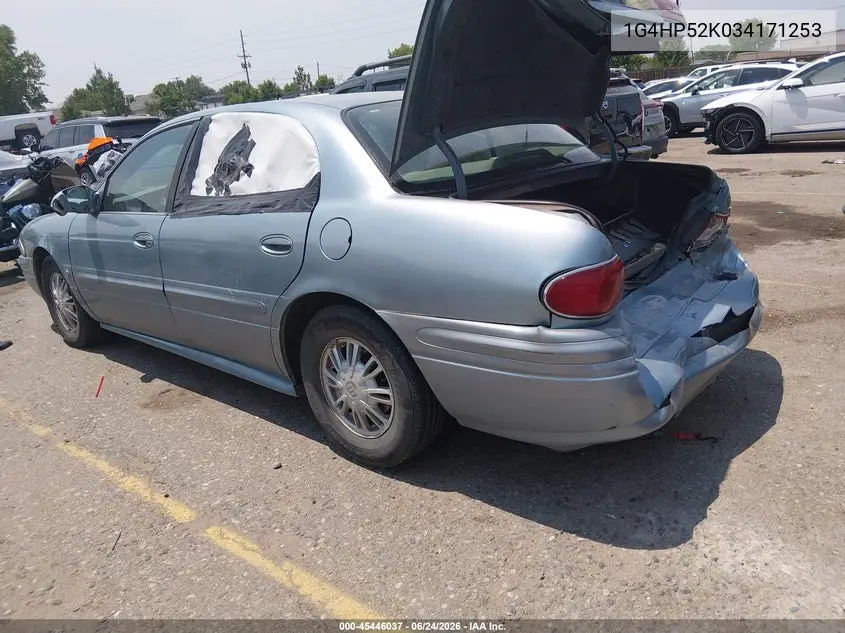 2003 Buick Lesabre Custom VIN: 1G4HP52K034171253 Lot: 45446037