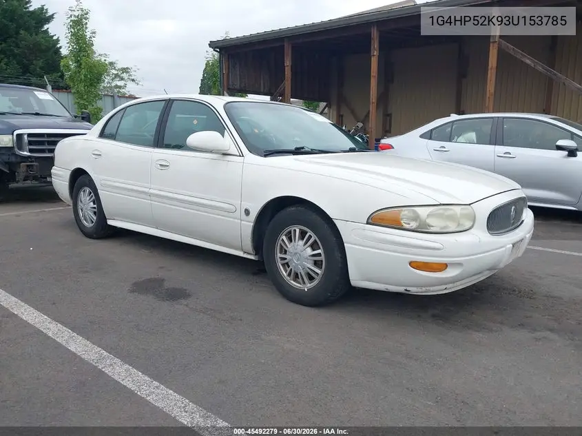 2003 Buick Lesabre Custom VIN: 1G4HP52K93U153785 Lot: 45492279