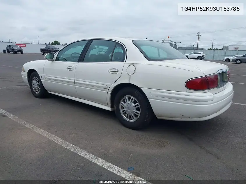 2003 Buick Lesabre Custom VIN: 1G4HP52K93U153785 Lot: 45492279