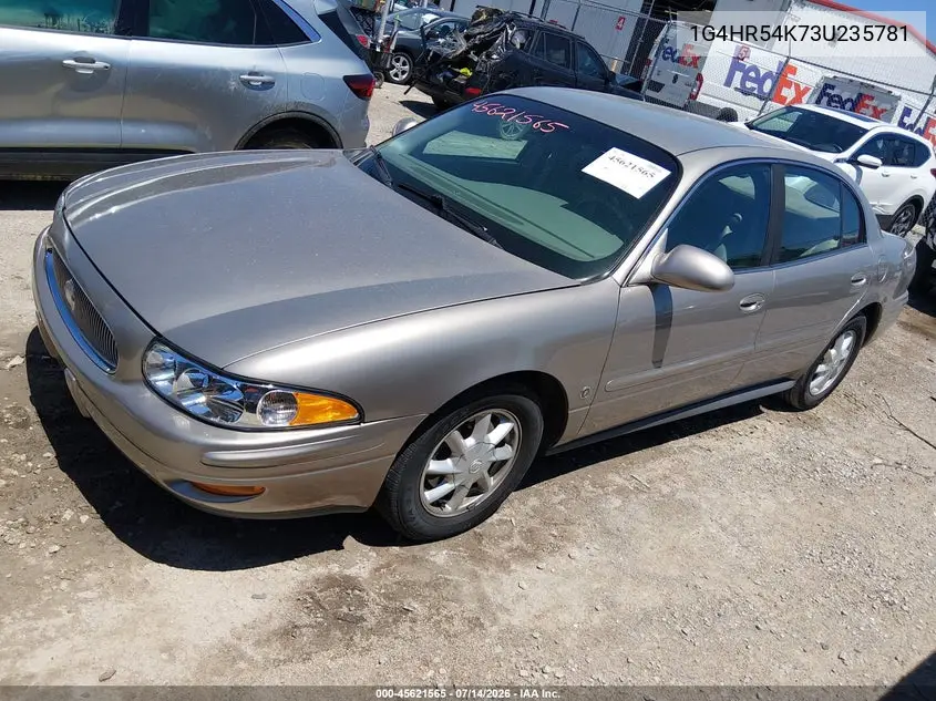 2003 Buick Lesabre Limited VIN: 1G4HR54K73U235781 Lot: 45621565