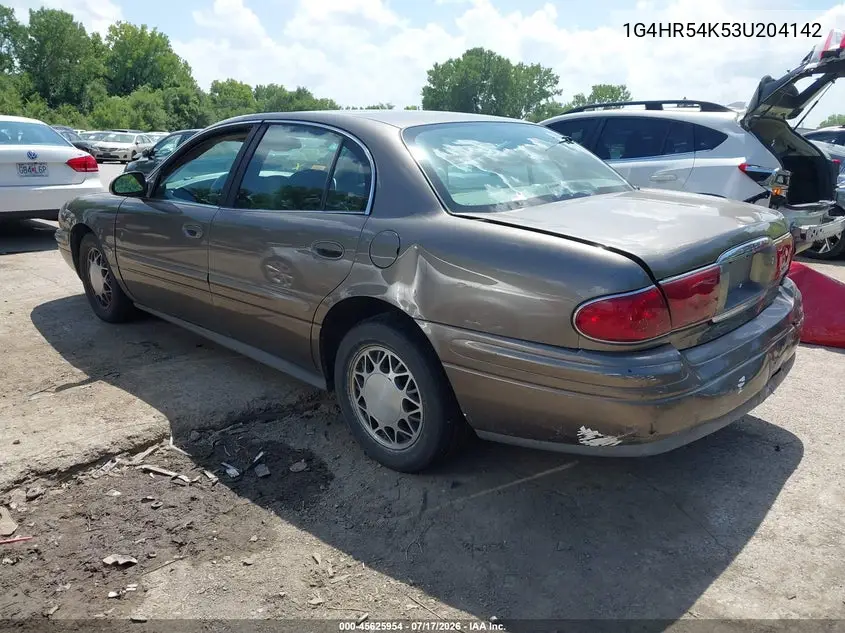 2003 Buick Lesabre Limited VIN: 1G4HR54K53U204142 Lot: 45625954