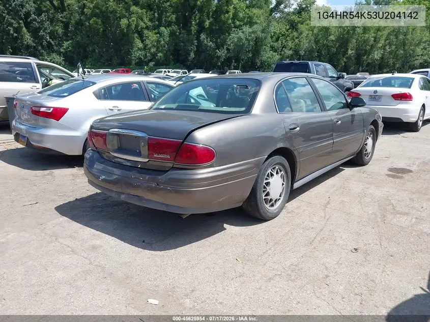 2003 Buick Lesabre Limited VIN: 1G4HR54K53U204142 Lot: 45625954