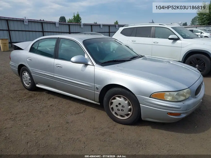 2003 Buick Lesabre Custom VIN: 1G4HP52K03U186819 Lot: 45643482