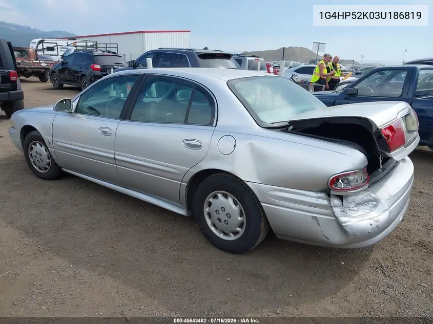 2003 Buick Lesabre Custom VIN: 1G4HP52K03U186819 Lot: 45643482