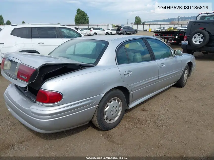 2003 Buick Lesabre Custom VIN: 1G4HP52K03U186819 Lot: 45643482