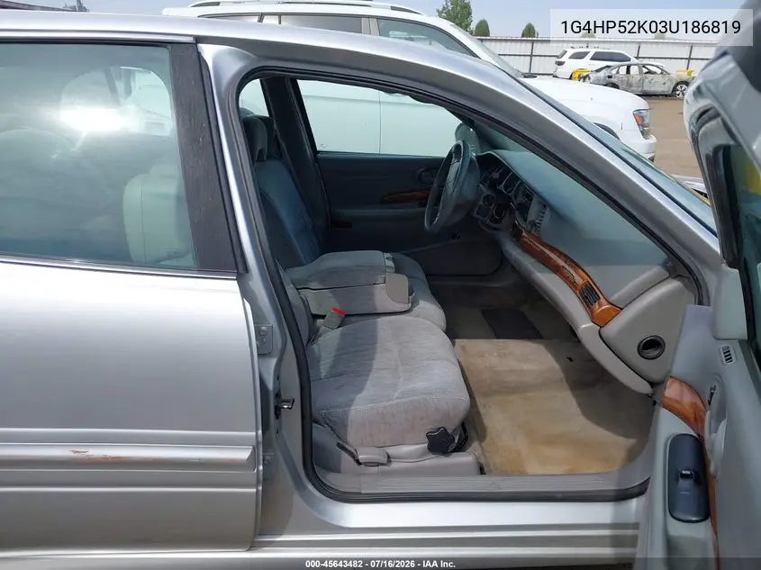 2003 Buick Lesabre Custom VIN: 1G4HP52K03U186819 Lot: 45643482