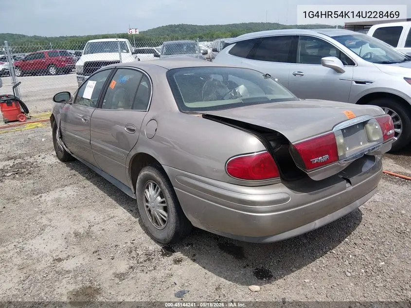2004 Buick Lesabre Limited VIN: 1G4HR54K14U228469 Lot: 45144241