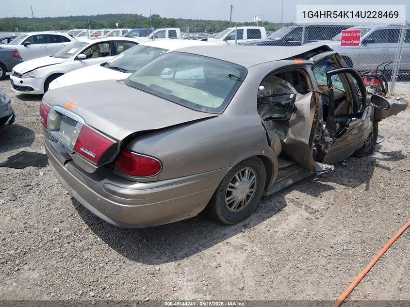 2004 Buick Lesabre Limited VIN: 1G4HR54K14U228469 Lot: 45144241