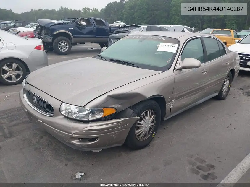 2004 Buick Lesabre Limited VIN: 1G4HR54K44U140287 Lot: 45185948