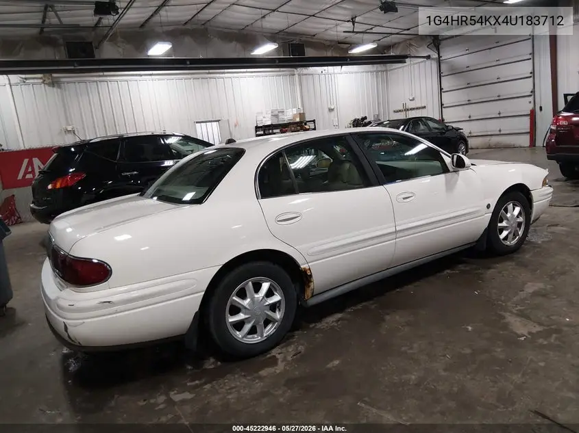 2004 Buick Lesabre Limited VIN: 1G4HR54KX4U183712 Lot: 45222946