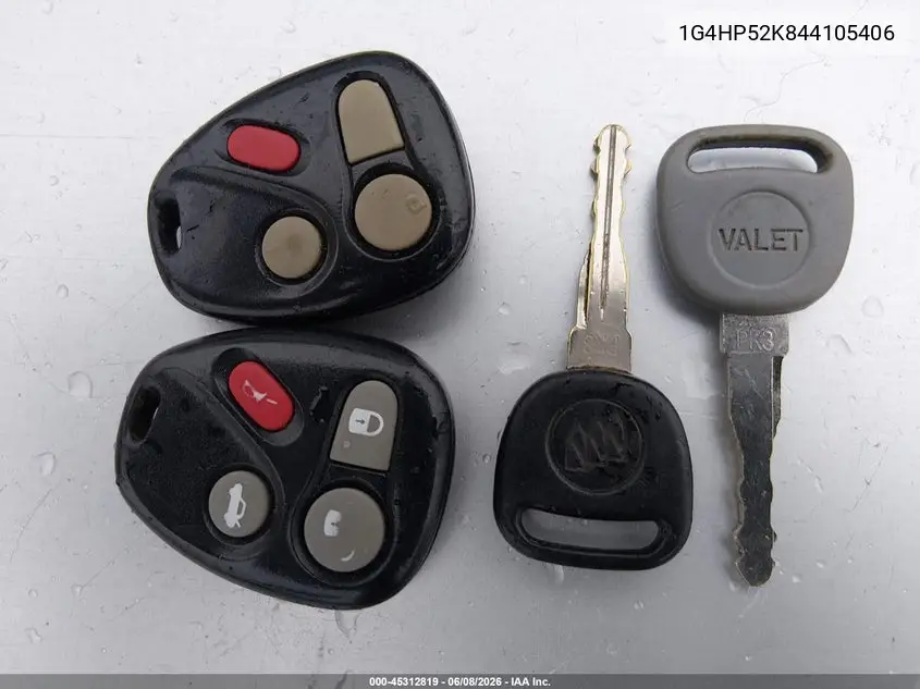 2004 Buick Lesabre Custom VIN: 1G4HP52K844105406 Lot: 45312819