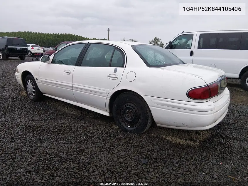 2004 Buick Lesabre Custom VIN: 1G4HP52K844105406 Lot: 45312819