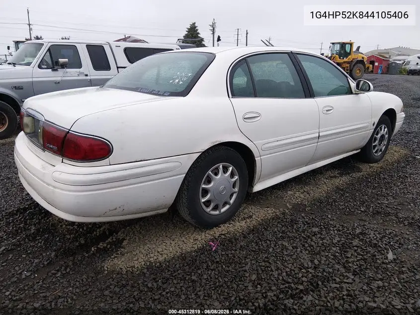 2004 Buick Lesabre Custom VIN: 1G4HP52K844105406 Lot: 45312819
