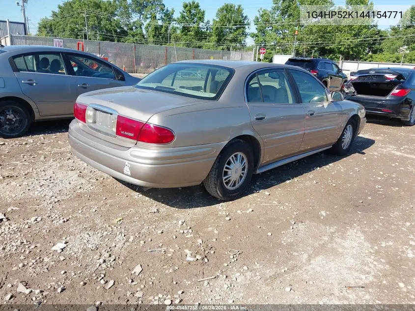 2004 Buick Lesabre Custom VIN: 1G4HP52K144154771 Lot: 45457258