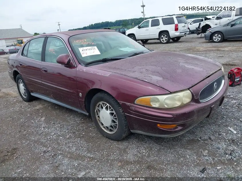 2004 Buick Lesabre Limited VIN: 1G4HR54K54U224182 Lot: 45475932
