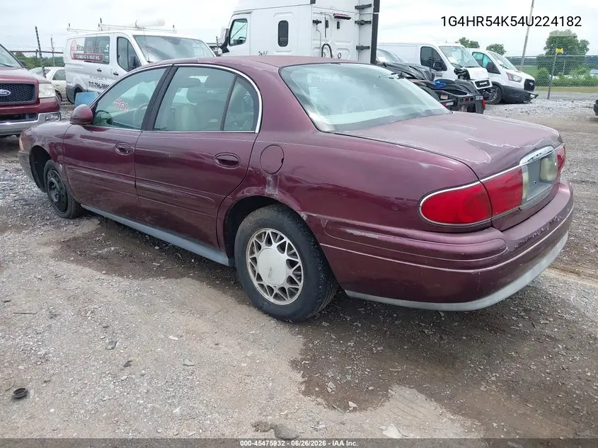 2004 Buick Lesabre Limited VIN: 1G4HR54K54U224182 Lot: 45475932