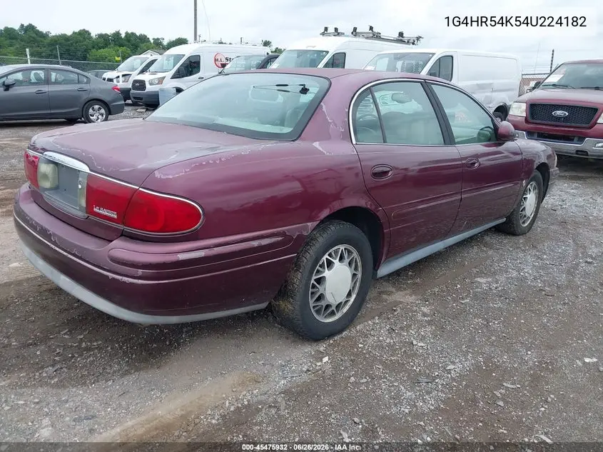2004 Buick Lesabre Limited VIN: 1G4HR54K54U224182 Lot: 45475932