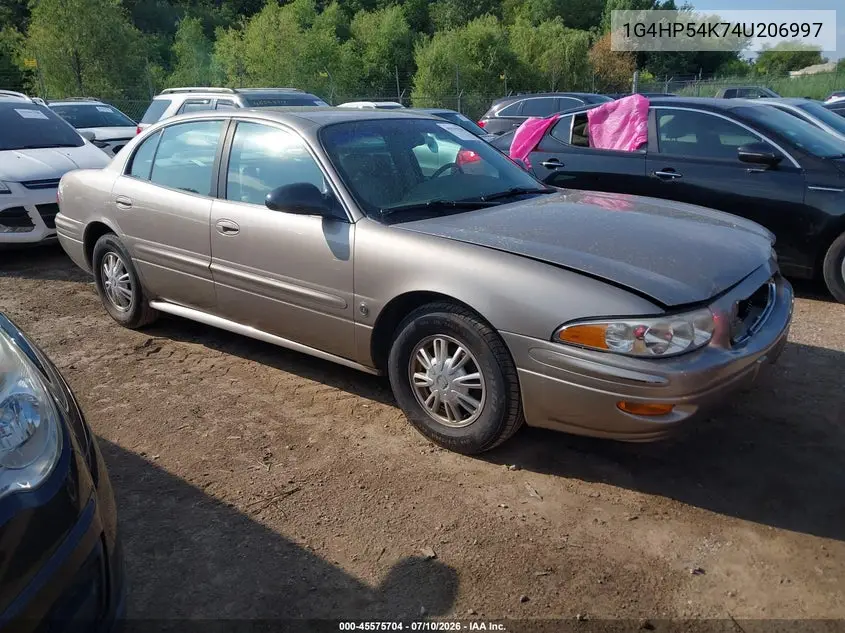 2004 Buick Lesabre Custom VIN: 1G4HP54K74U206997 Lot: 45575704