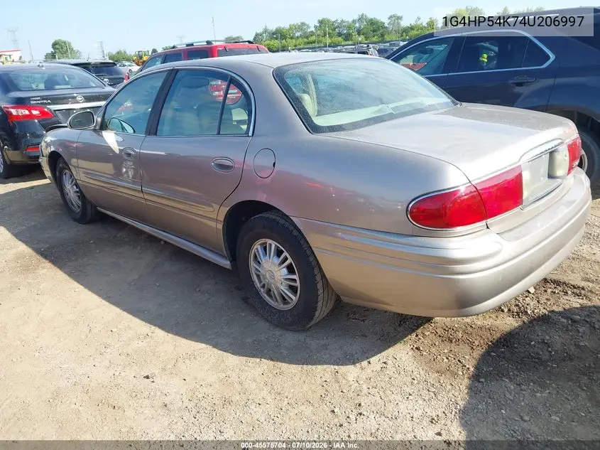 2004 Buick Lesabre Custom VIN: 1G4HP54K74U206997 Lot: 45575704