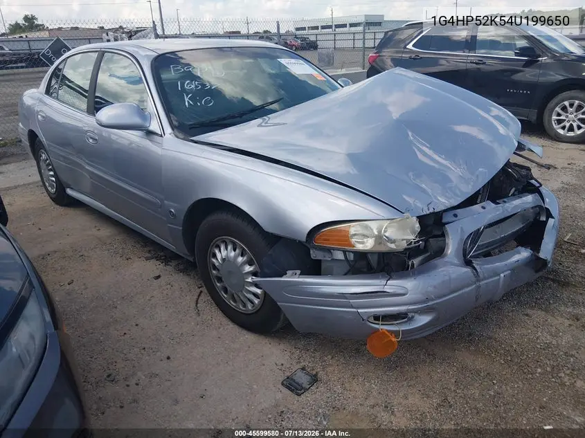 2004 Buick Lesabre Custom VIN: 1G4HP52K54U199650 Lot: 45599580