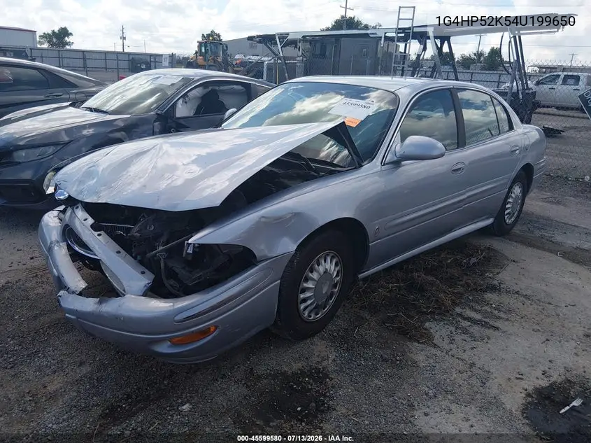 2004 Buick Lesabre Custom VIN: 1G4HP52K54U199650 Lot: 45599580