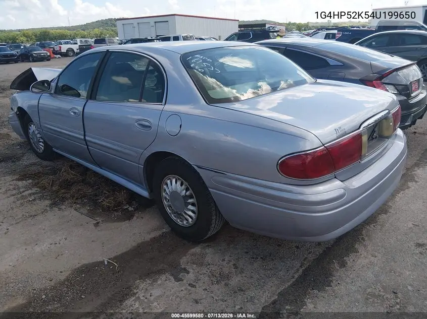 2004 Buick Lesabre Custom VIN: 1G4HP52K54U199650 Lot: 45599580