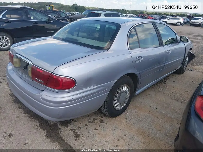 2004 Buick Lesabre Custom VIN: 1G4HP52K54U199650 Lot: 45599580