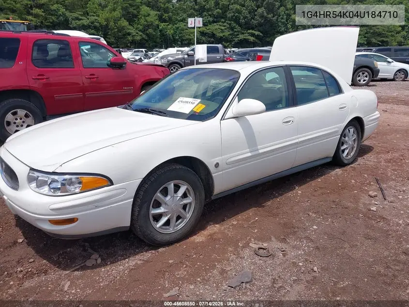 2004 Buick Lesabre Limited VIN: 1G4HR54K04U184710 Lot: 45608550