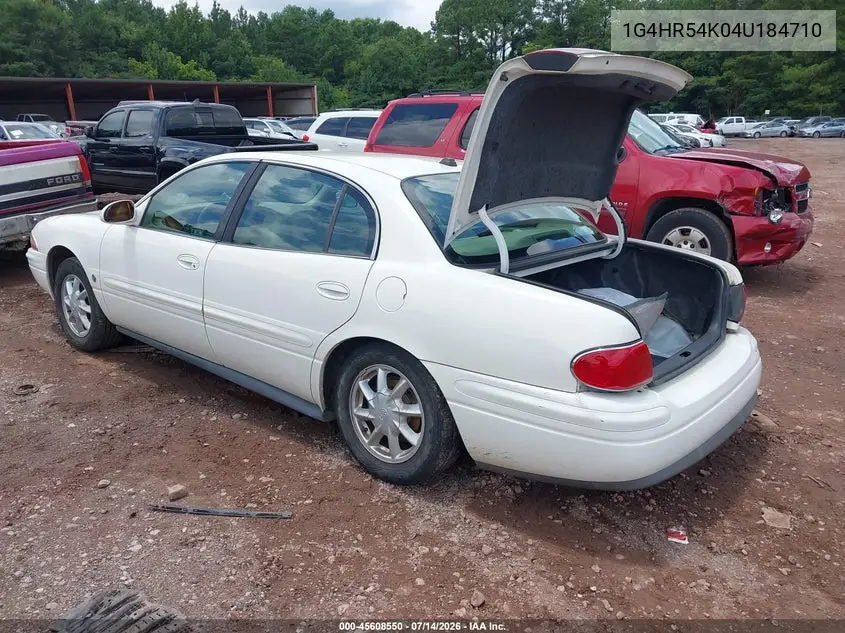 2004 Buick Lesabre Limited VIN: 1G4HR54K04U184710 Lot: 45608550