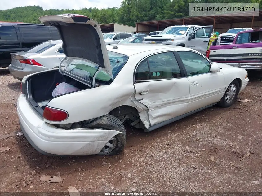 2004 Buick Lesabre Limited VIN: 1G4HR54K04U184710 Lot: 45608550