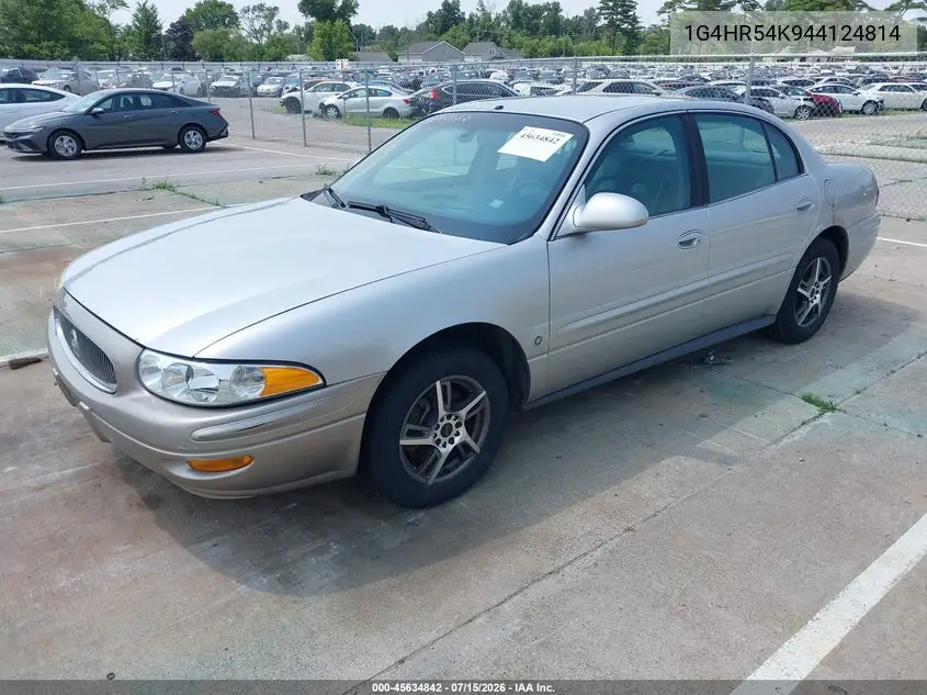 2004 Buick Lesabre Limited VIN: 1G4HR54K944124814 Lot: 45634842