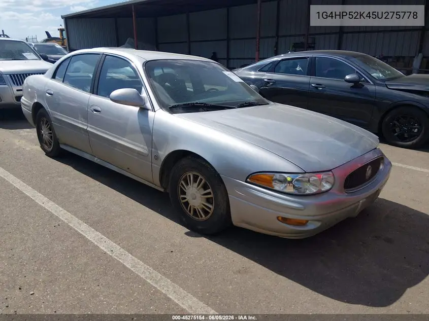 2005 Buick Lesabre Custom VIN: 1G4HP52K45U275778 Lot: 45275154