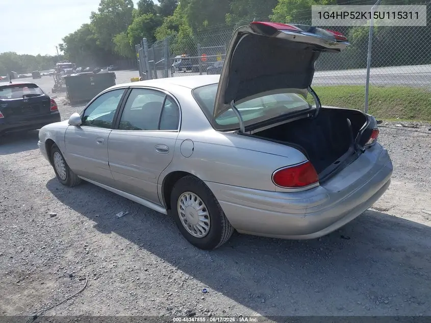 2005 Buick Lesabre Custom VIN: 1G4HP52K15U115311 Lot: 45347855