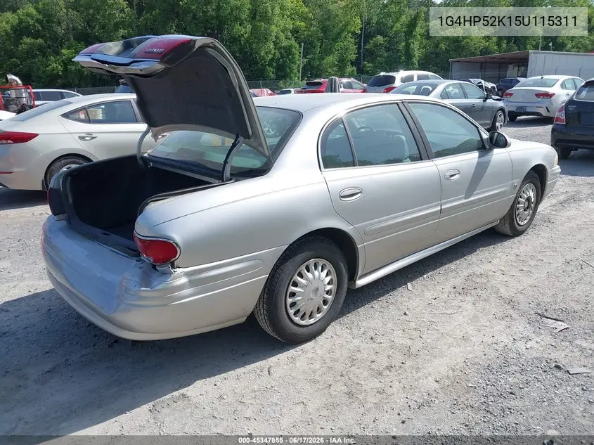2005 Buick Lesabre Custom VIN: 1G4HP52K15U115311 Lot: 45347855