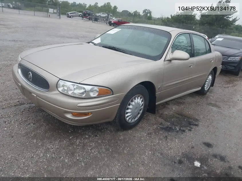 2005 Buick Lesabre Custom VIN: 1G4HP52KX5U134178 Lot: 45387177