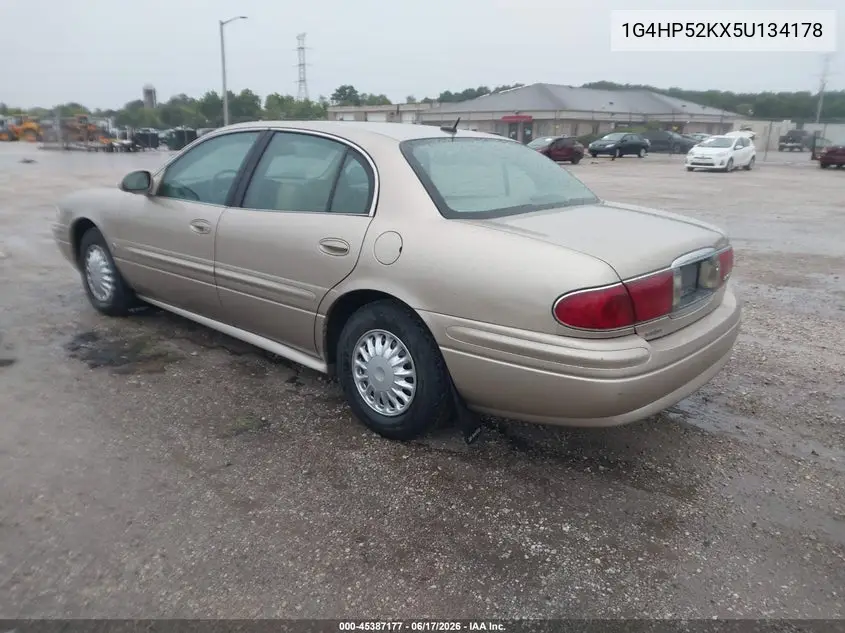 2005 Buick Lesabre Custom VIN: 1G4HP52KX5U134178 Lot: 45387177