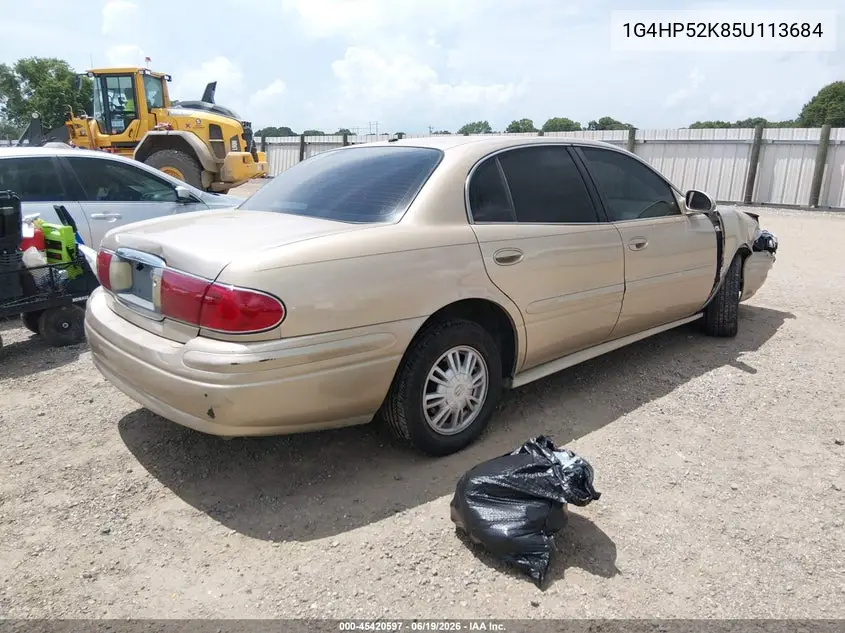 2005 Buick Lesabre Custom VIN: 1G4HP52K85U113684 Lot: 45420597