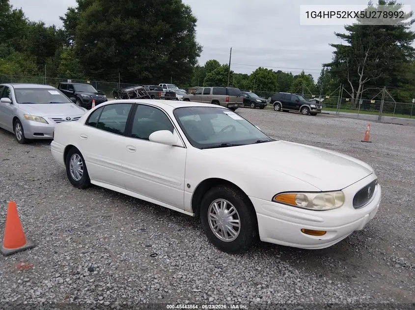2005 Buick Lesabre Custom VIN: 1G4HP52KX5U278992 Lot: 45443864