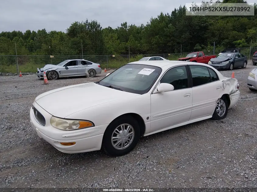 2005 Buick Lesabre Custom VIN: 1G4HP52KX5U278992 Lot: 45443864