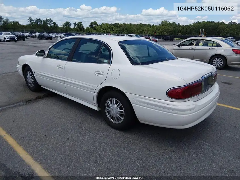 2005 Buick Lesabre Custom VIN: 1G4HP52K05U116062 Lot: 45464724