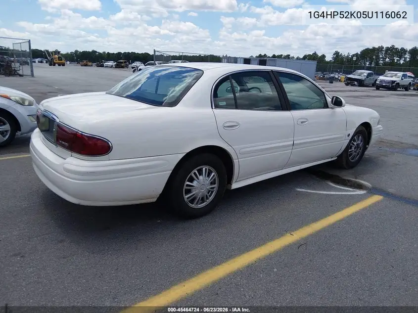 2005 Buick Lesabre Custom VIN: 1G4HP52K05U116062 Lot: 45464724